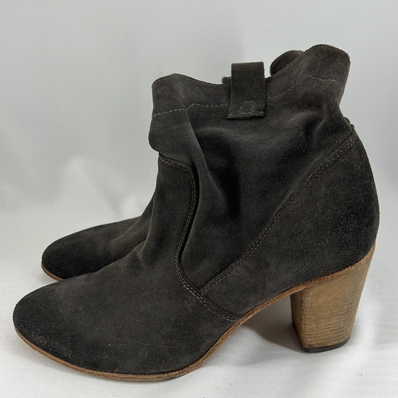 ALBERTO FERMANI Italy CHIARA Ankle Boot Suede Leather - Picture 4 of 11